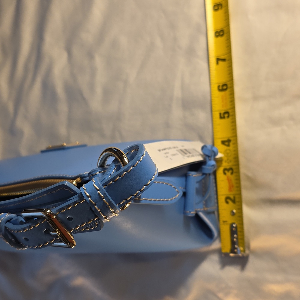 Dooney & Bourke Sky Blue Shoulder Bag - Picture 7 of 10